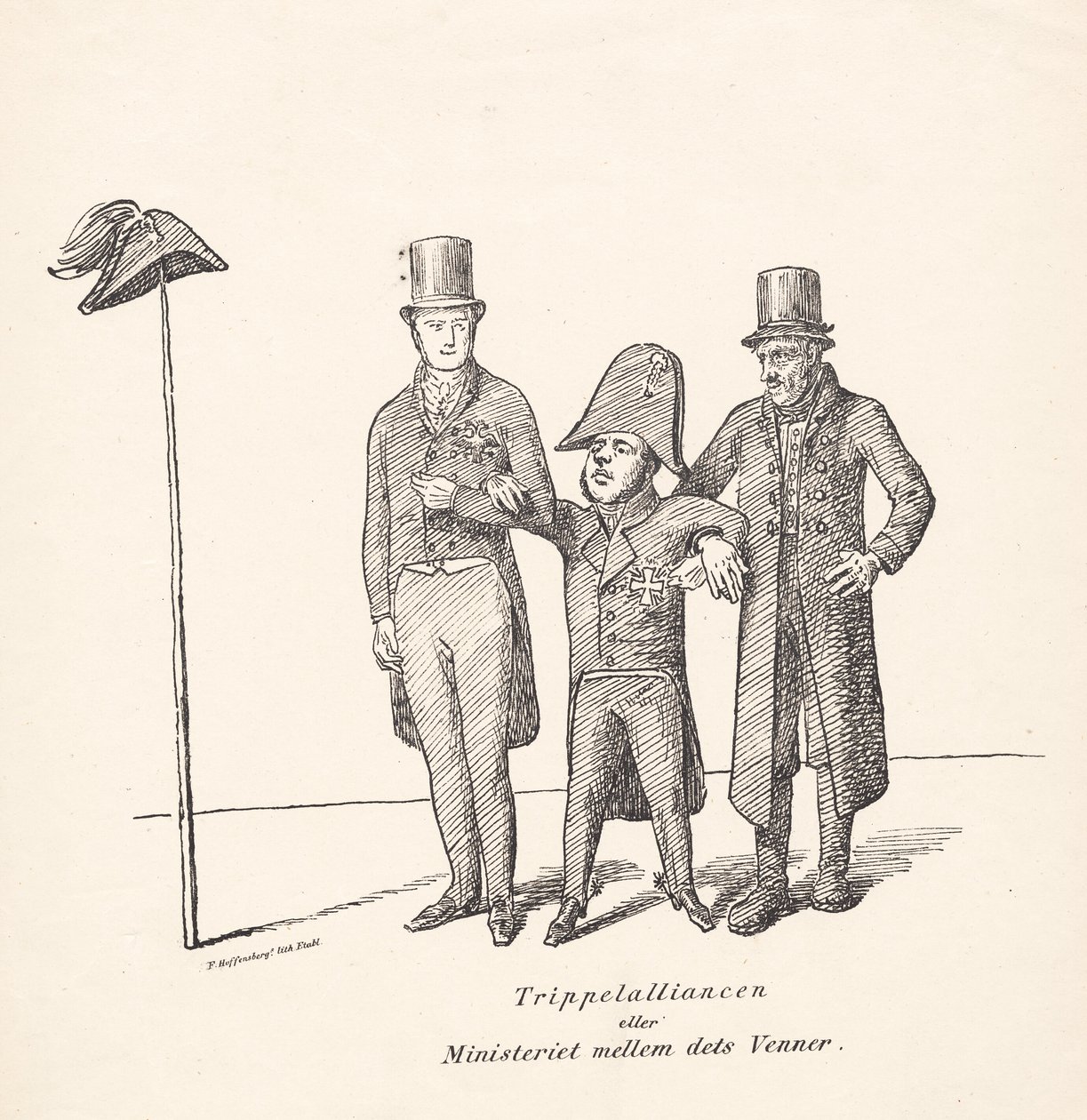Dreierbündnis von P.C. Skovgaard