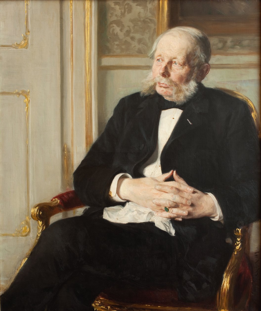 Baron Otto Ditlev Rosenørn-Lehn von Peder Severin Krøyer