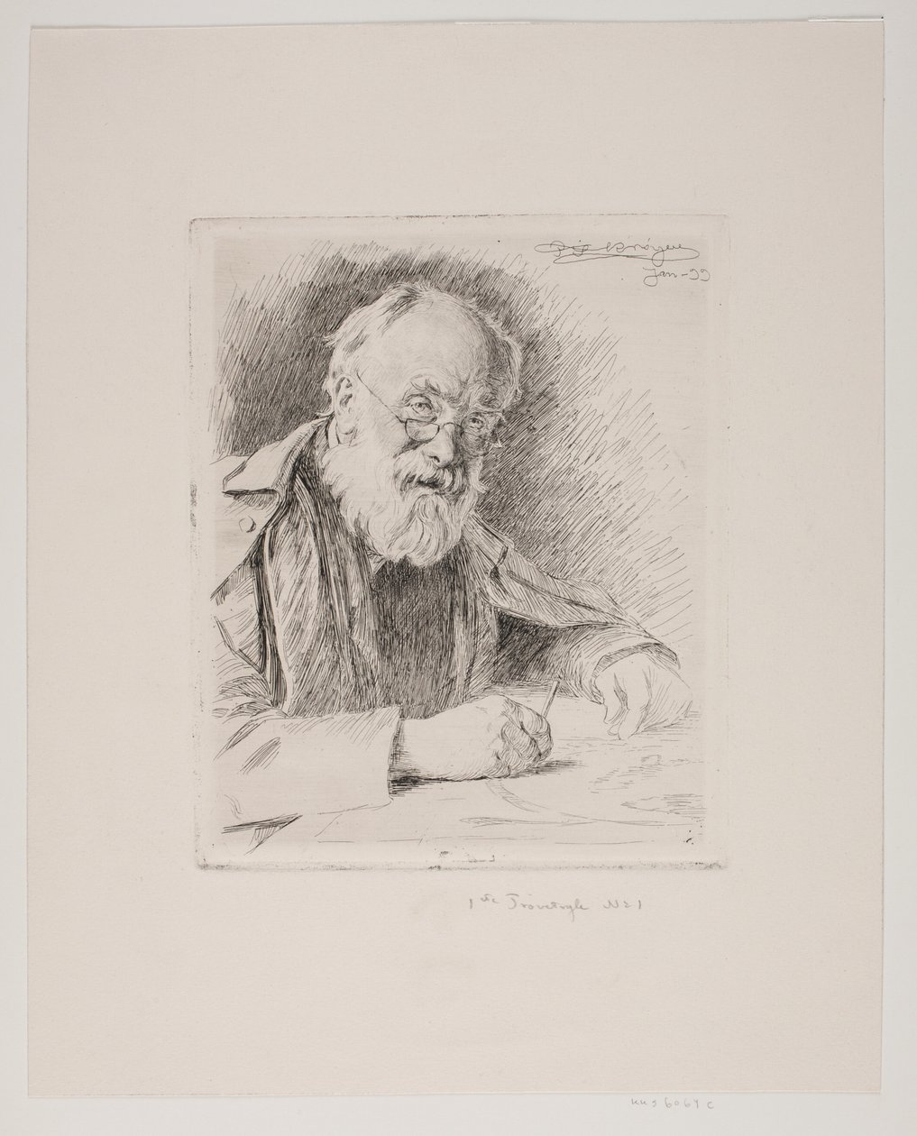 Lorenz Frølich von Peder Severin Krøyer