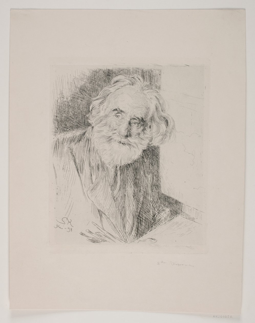 Porträt von Vilhelm Kyhn von Peder Severin Krøyer