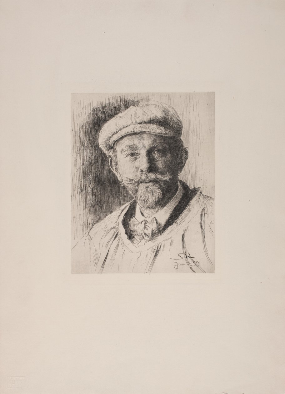 Selbstporträt von Peder Severin Krøyer