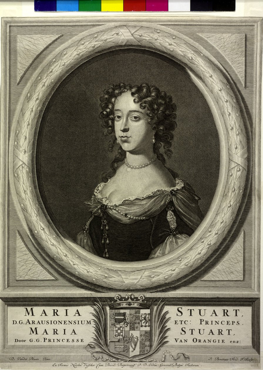 Königin von England Maria II von P. Bouttats