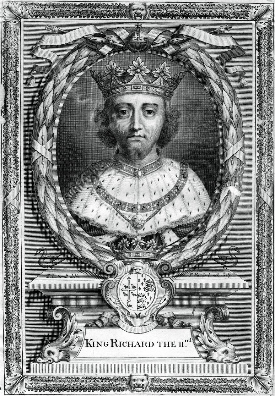 Richard II., König von England von P. Vanderbanck