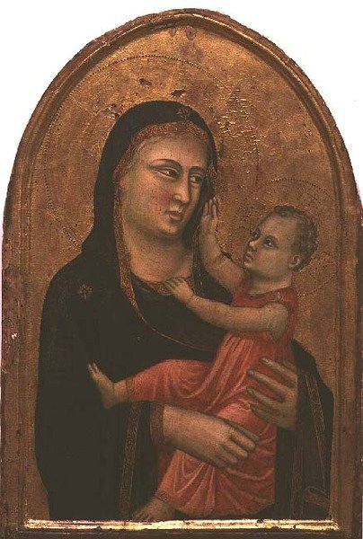 Madonna mit Kind von Pacino di Buonaguida