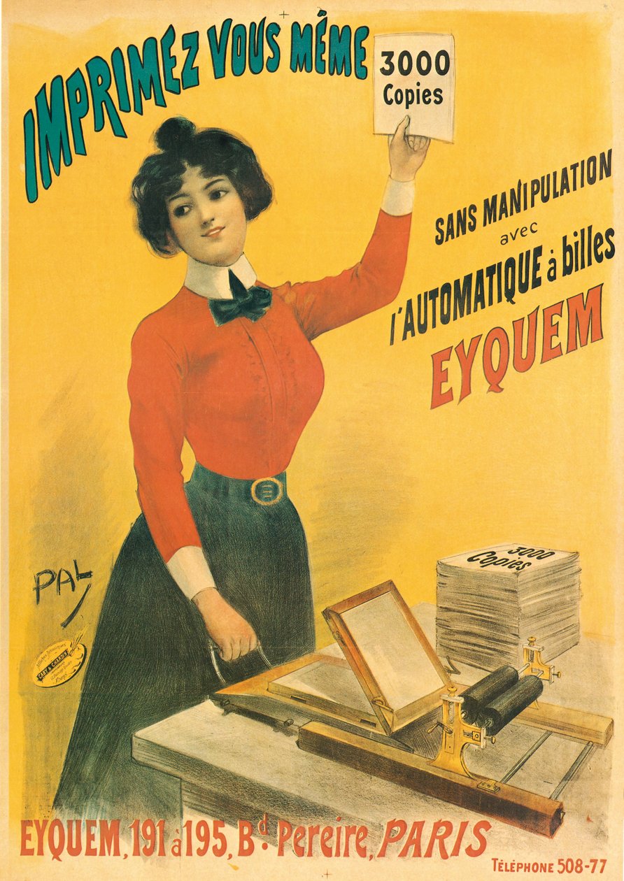 Plakatwerbung für 