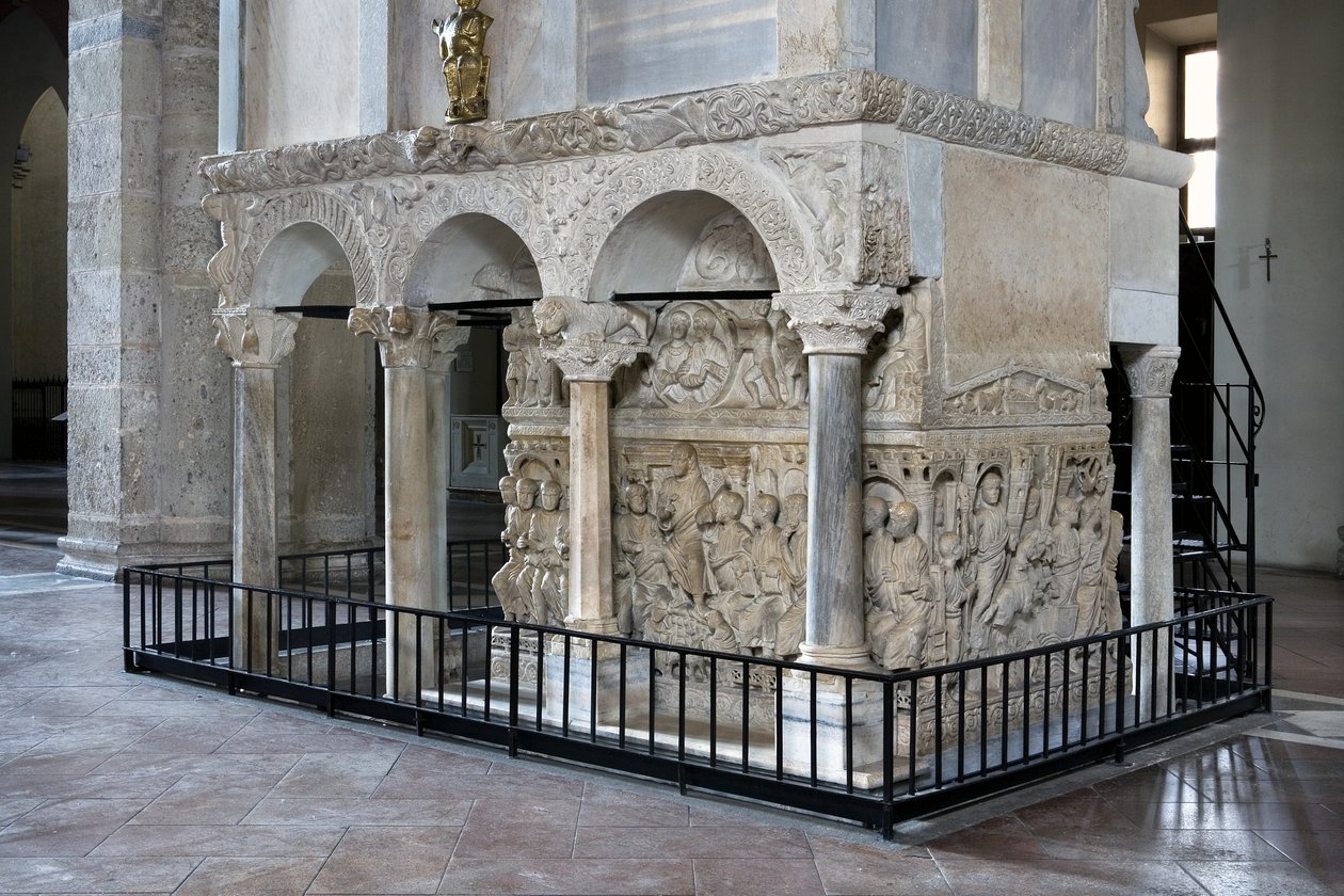 Sarkophag des Stilicho (Marmor) von Paleo Christian