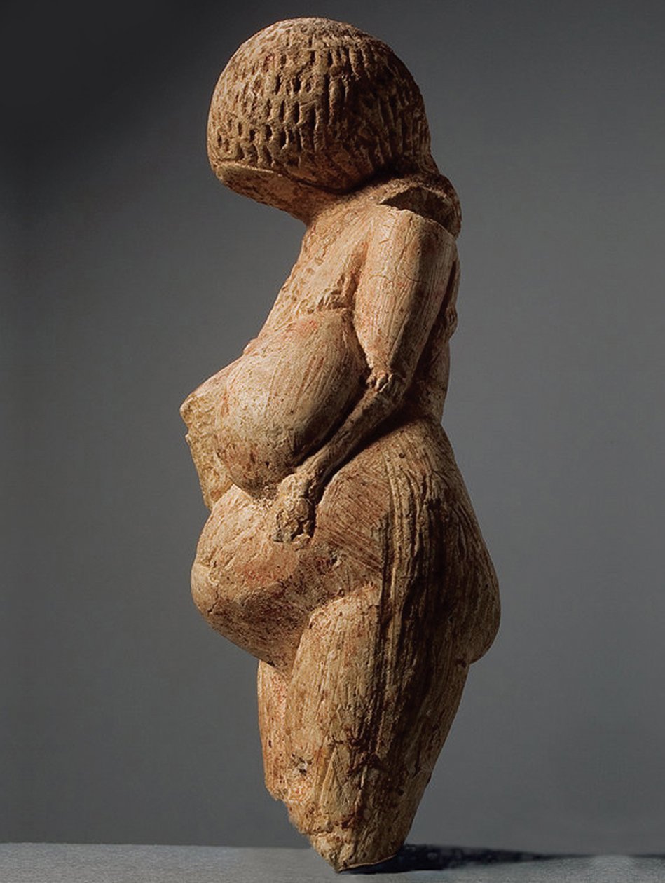 Die Venus von Kostionki, aus Kostionki, Region Woronesch, ca. 23.000 v. Chr. von Paleolithic