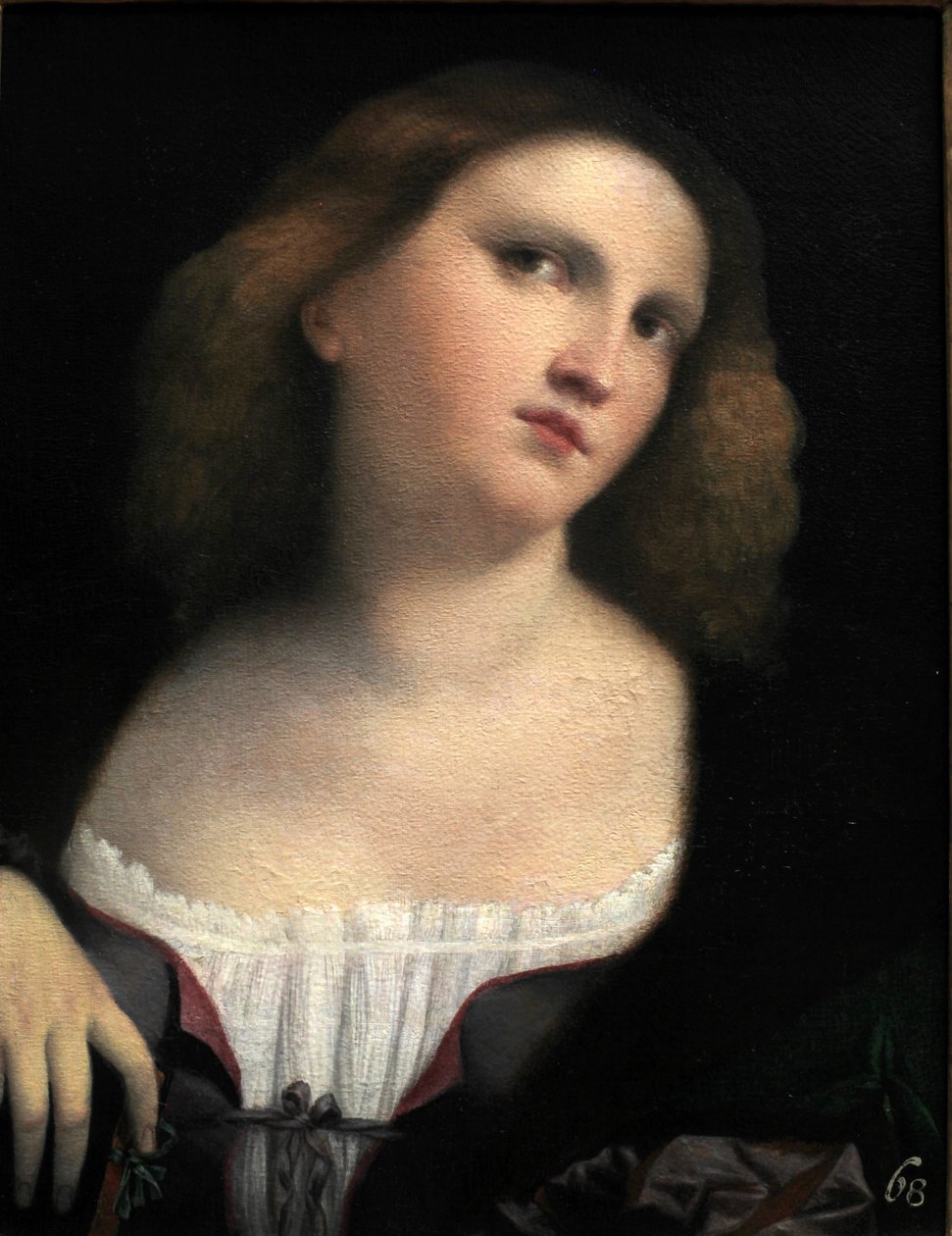 Porträt einer Frau von Palma il Vecchio