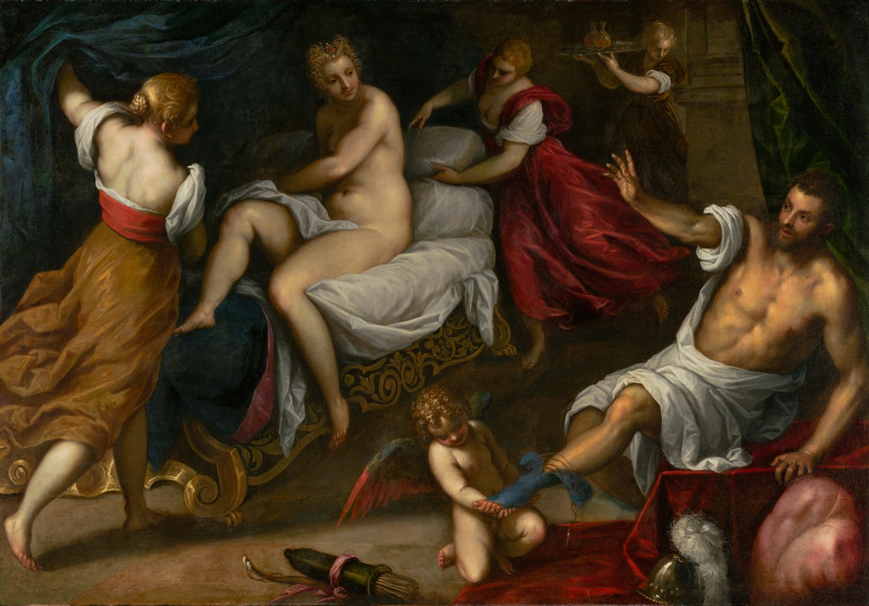 Venus und Mars von Palma Il Giovane