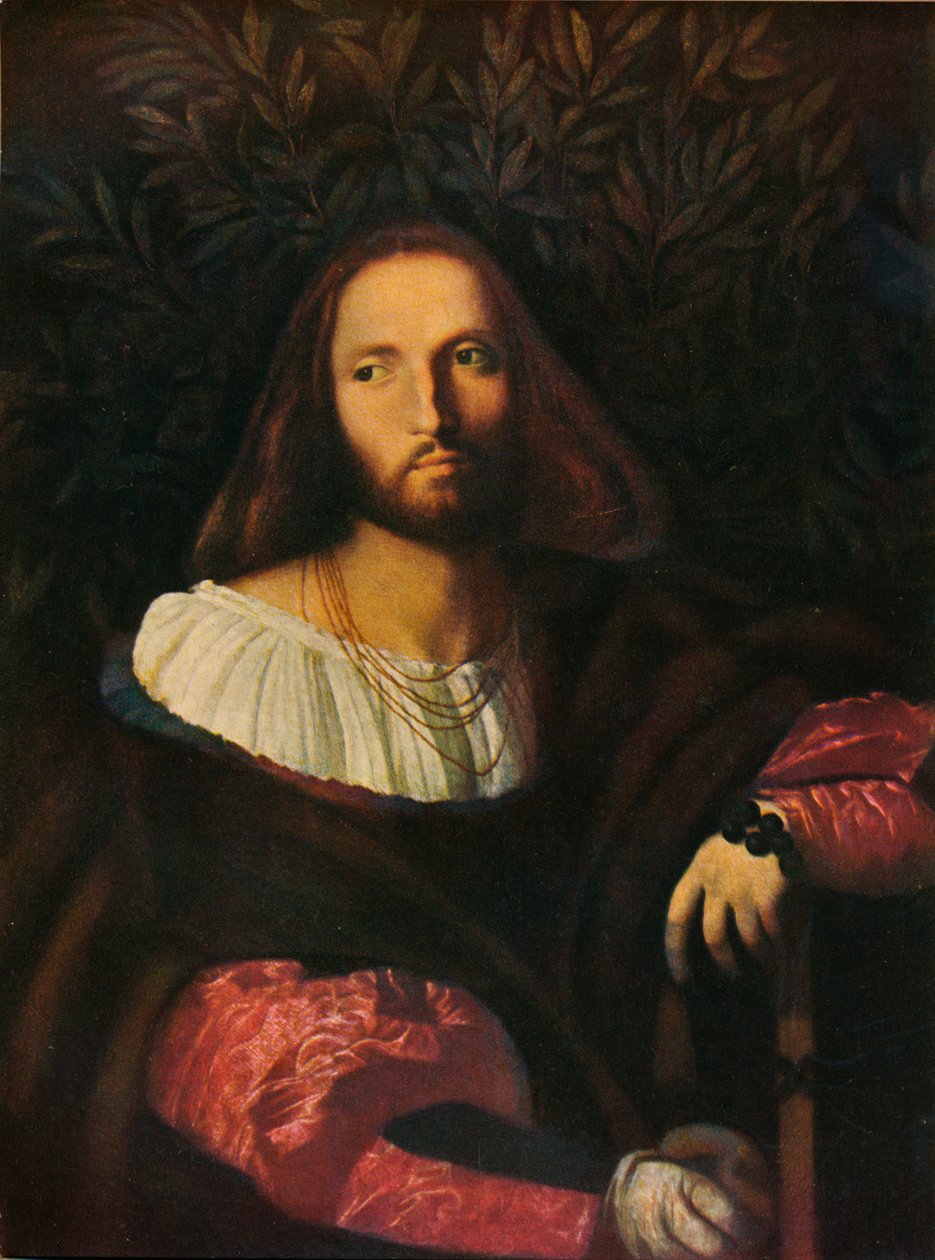 Porträt eines Dichters von Palma Vecchio