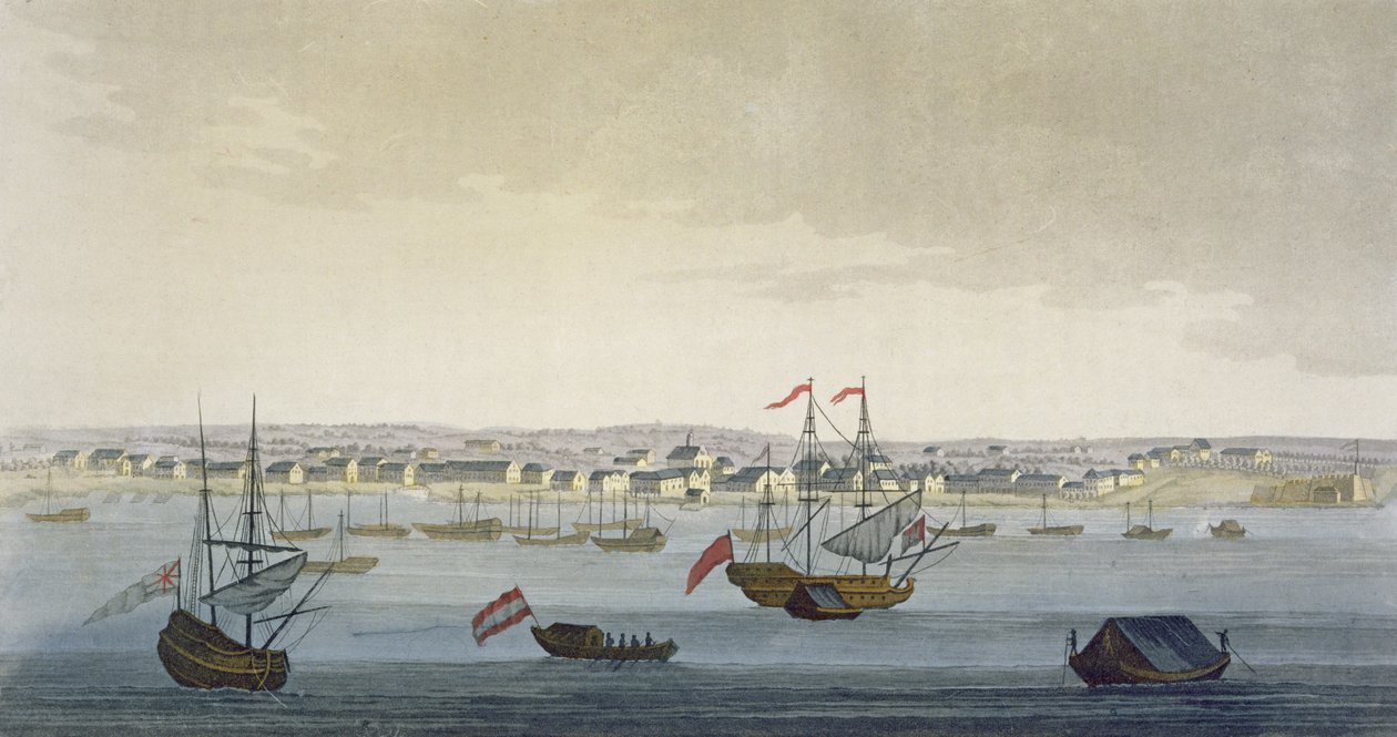 Die Stadt Paramaribo von Paolo Fumagalli