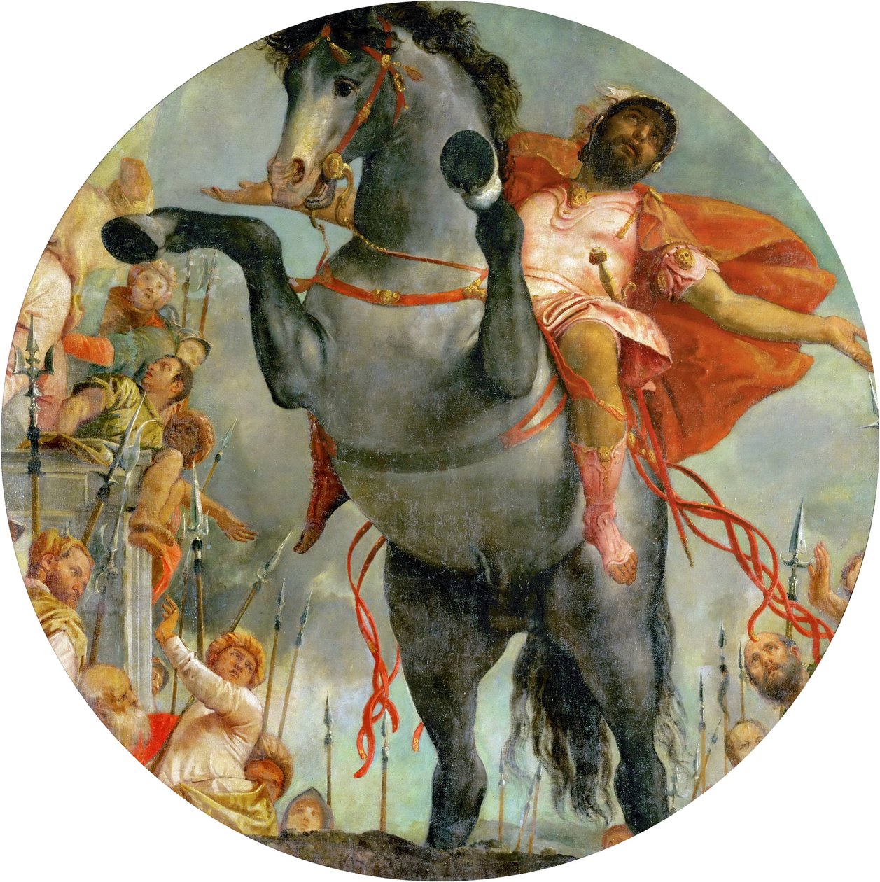 Der Opfertod des Marcus Curtius von Paolo Veronese