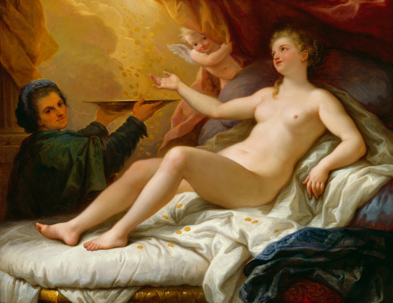 Danae, ca. 1705-15 von Paolo di Matteis
