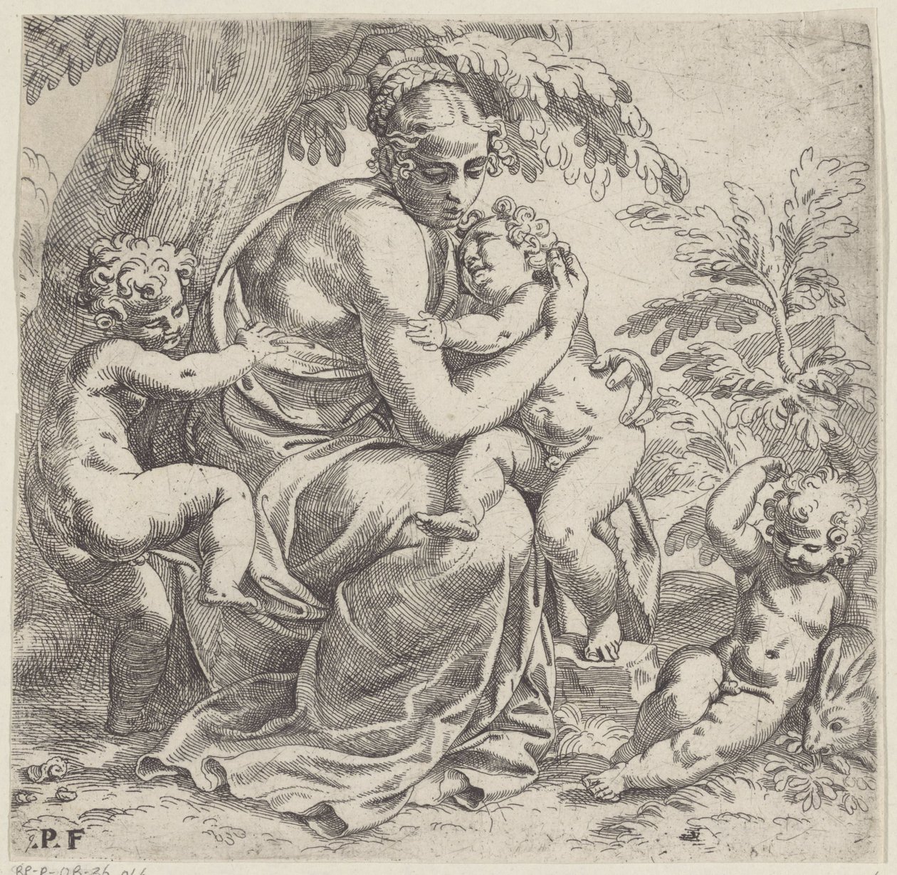 Liebe (Caritas) von Paolo Farinati