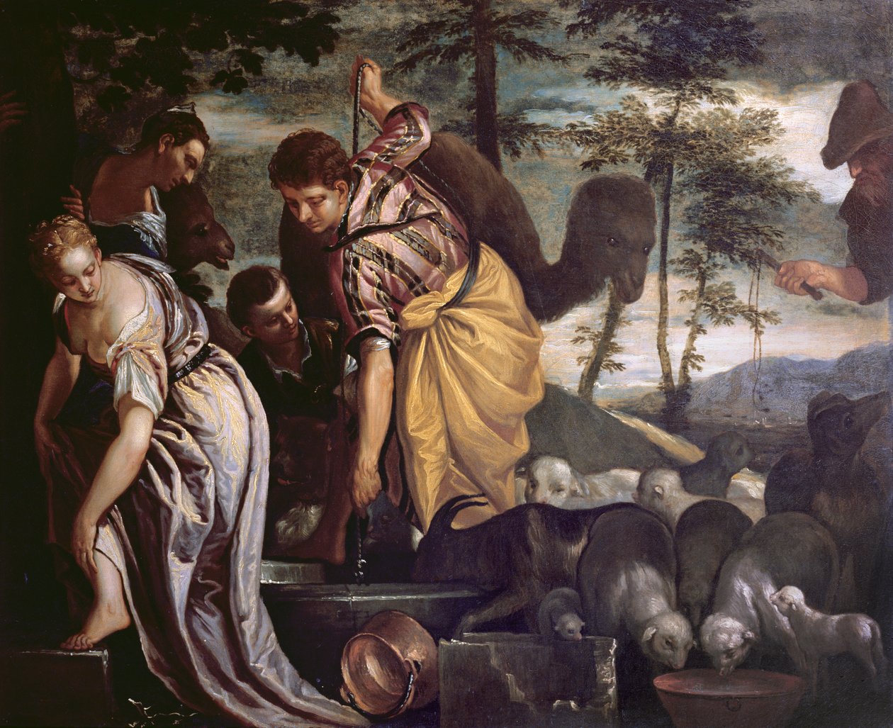 Jakob am Brunnen von Paolo Veronese