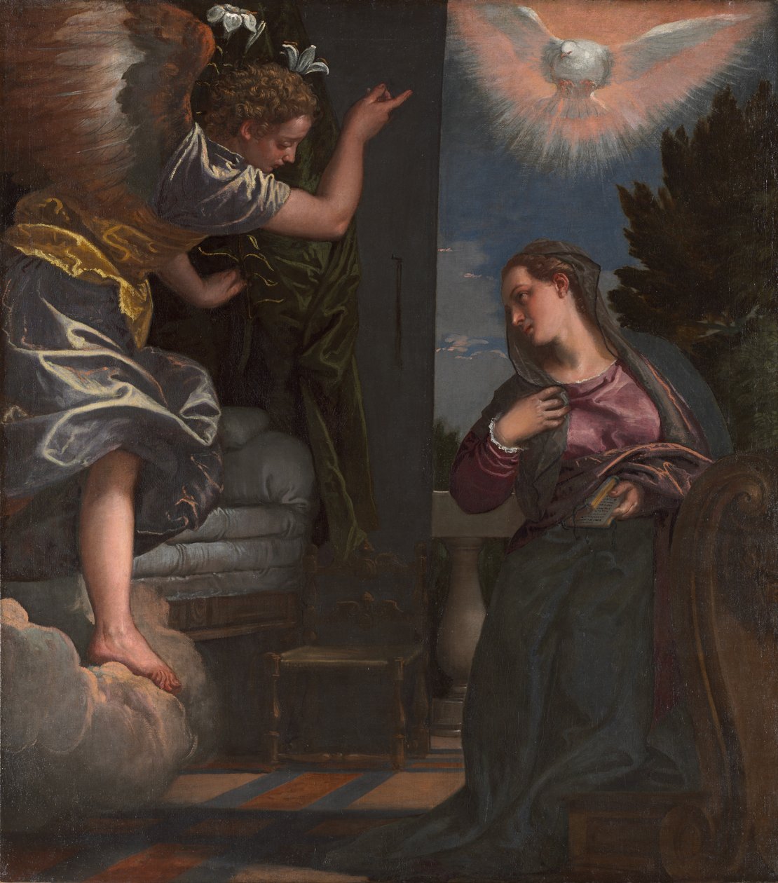 Die Verkündigung von Paolo Veronese