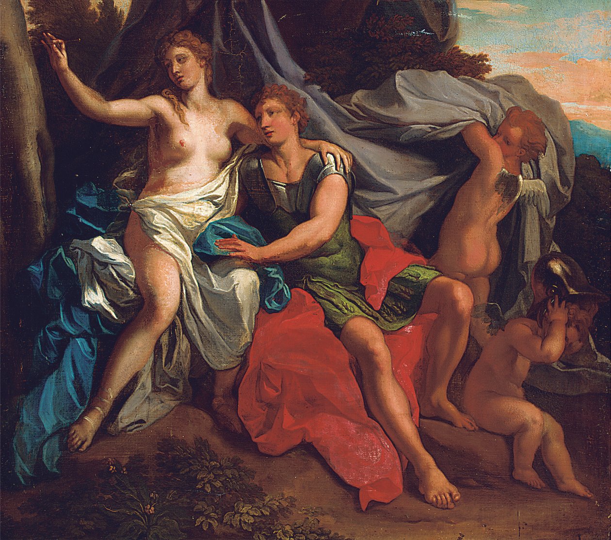 Angelica und Medoro von Paolo de Matteis
