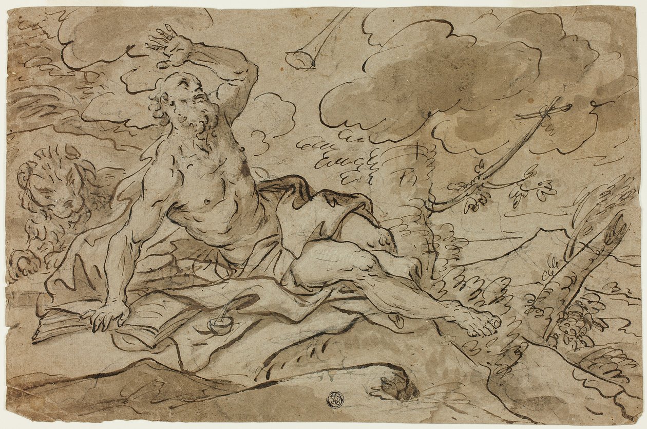 Heiliger Hieronymus von Paolo de Matteis