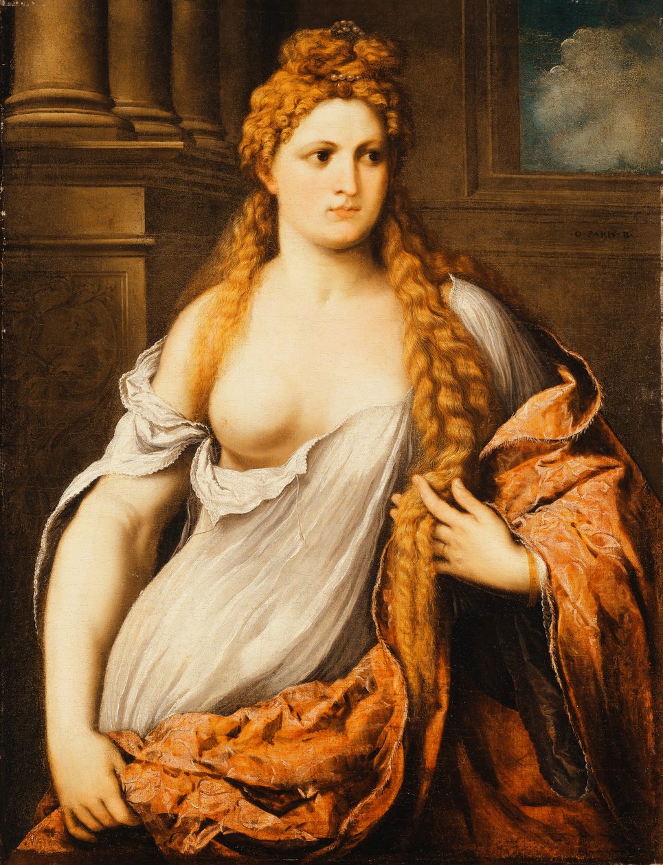 Eine Kurtisane von Paris Bordone