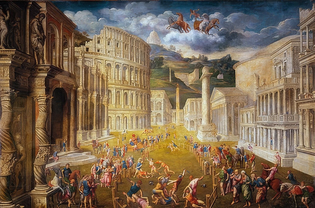Gladiatorenkampf von Paris Bordone
