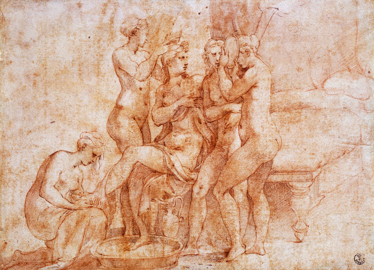 Toilette der Venus von Parmigianino