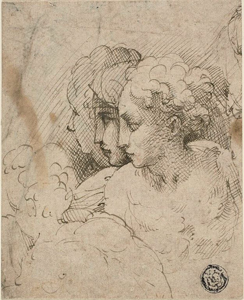 Weibliche Köpfe von Parmigianino