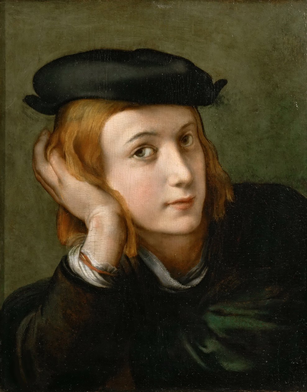 Porträt eines Jungen, ca. 1524 von Parmigianino