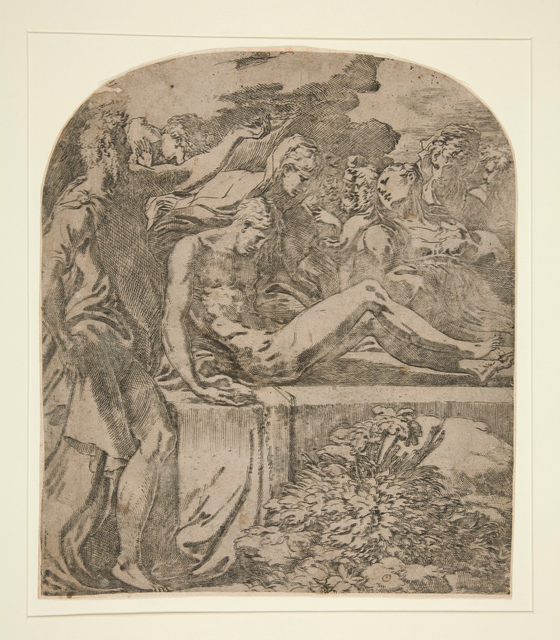 Die Beerdigung Christi / Die Grablegung von Parmigianino