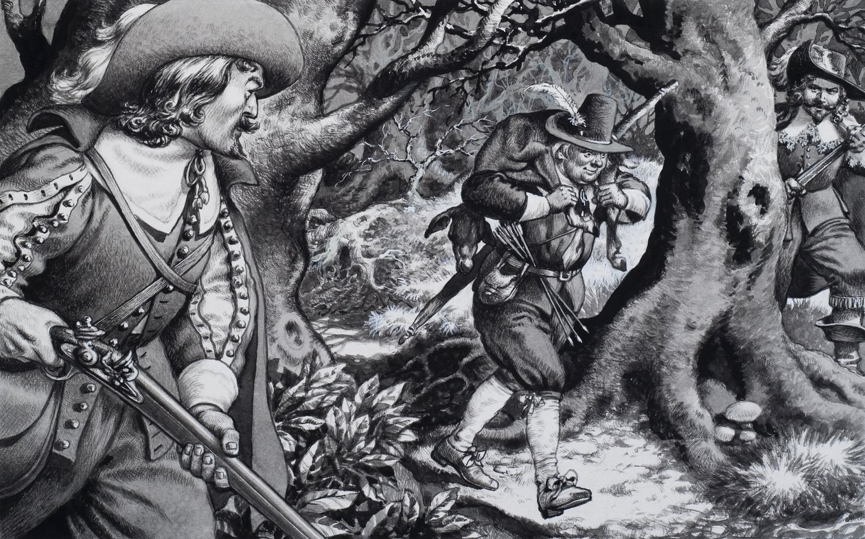 Wilddieb des siebzehnten Jahrhunderts von Pat (1907 95) Nicolle