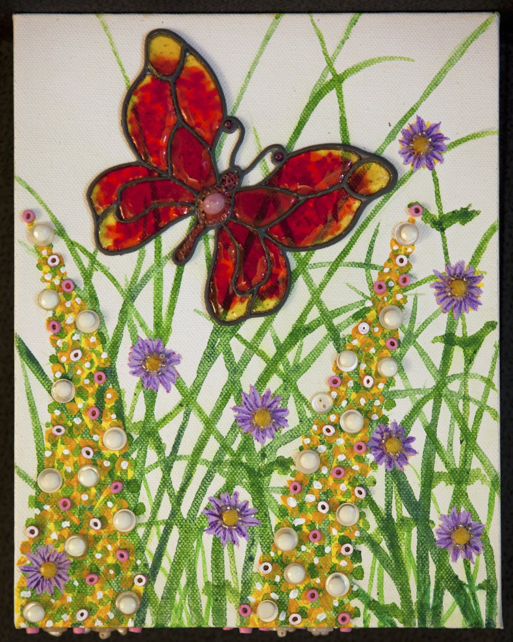 Schmetterlinge, Rot & Gelb, 2016 von Pat Scott
