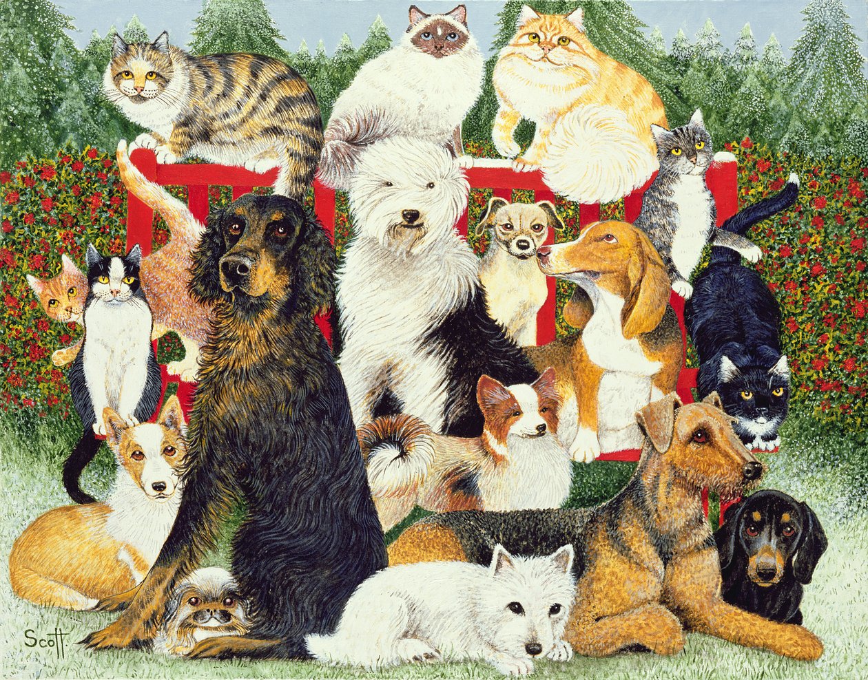 Weihnachtsfrieden von Pat Scott