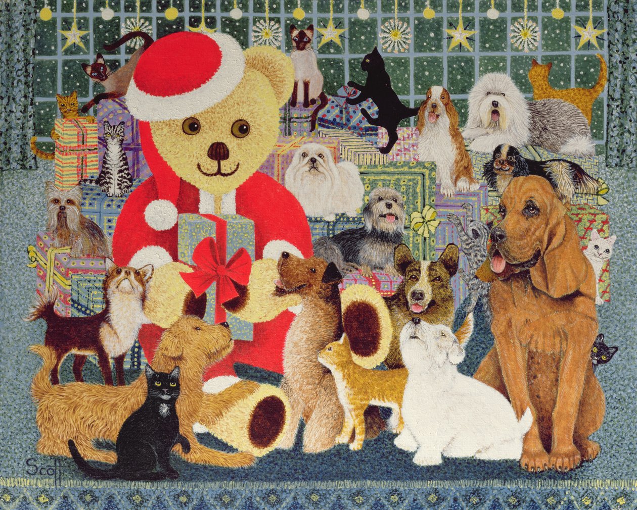 Fröhliche Weihnachten von Pat Scott