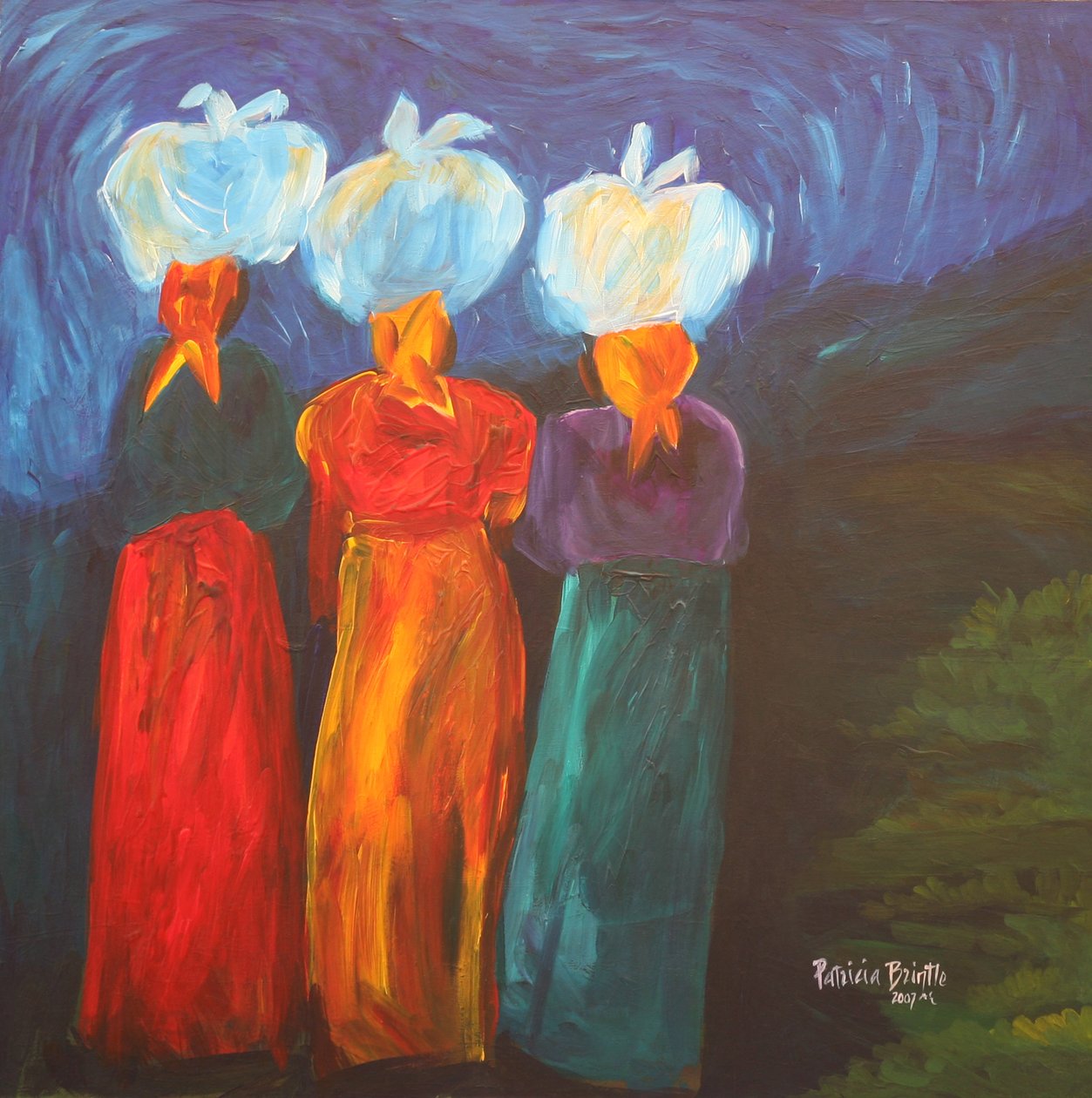 Drei Schwestern, 2007 von Patricia Brintle