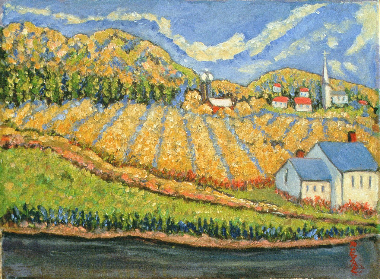 Ernte, St. Germain, Quebec von Patricia Contemporary Artist Eyre