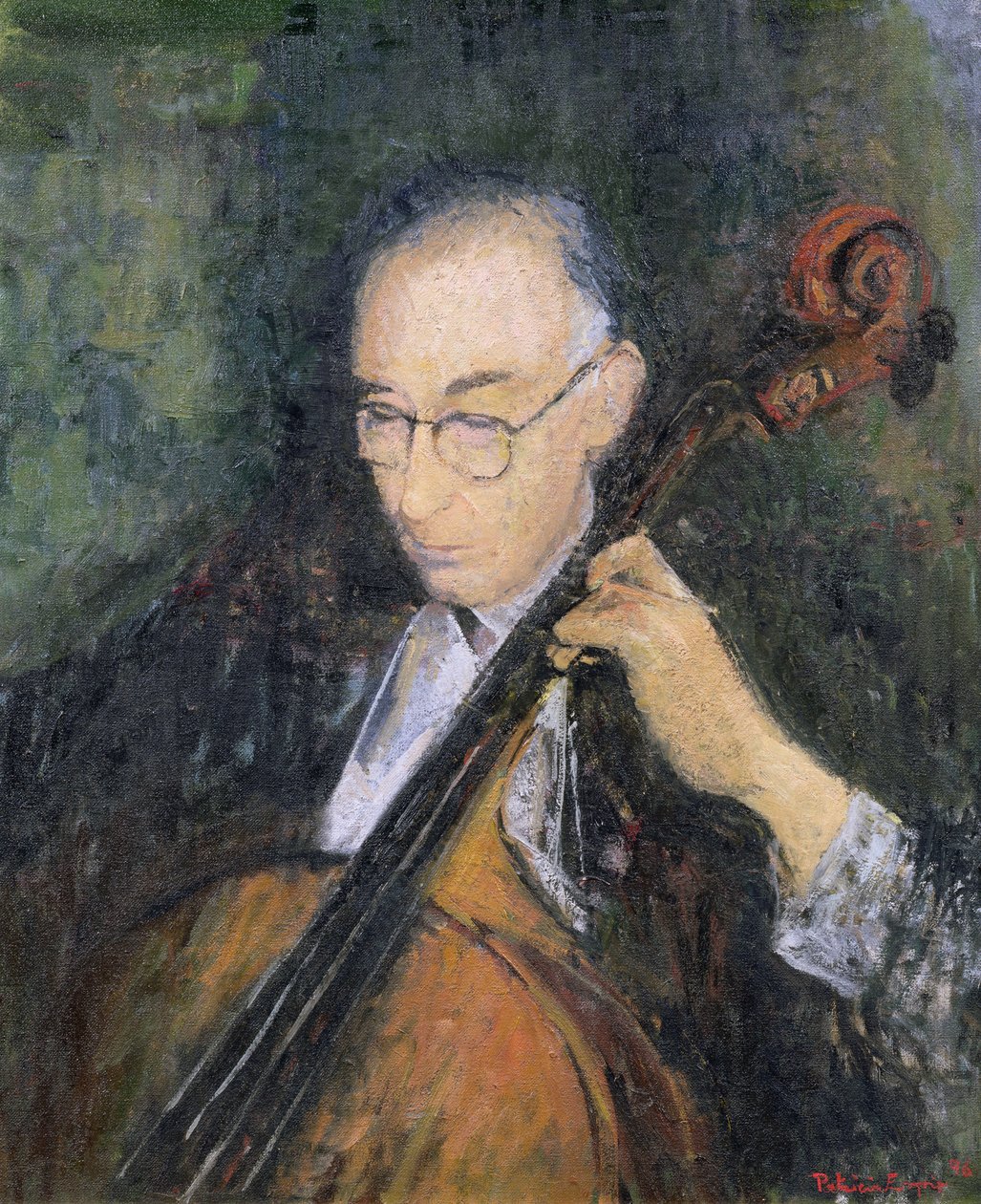 Mein Cellist, 1996 von Patricia Espir