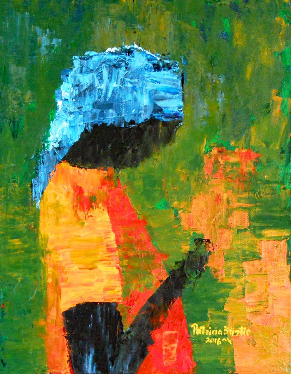 Blumen in der Hand von Patricia Brintle