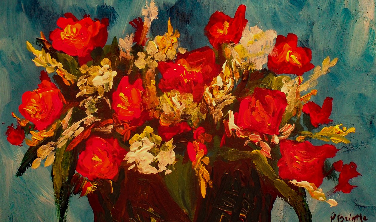 Freudige Nachricht Rose von Patricia Brintle