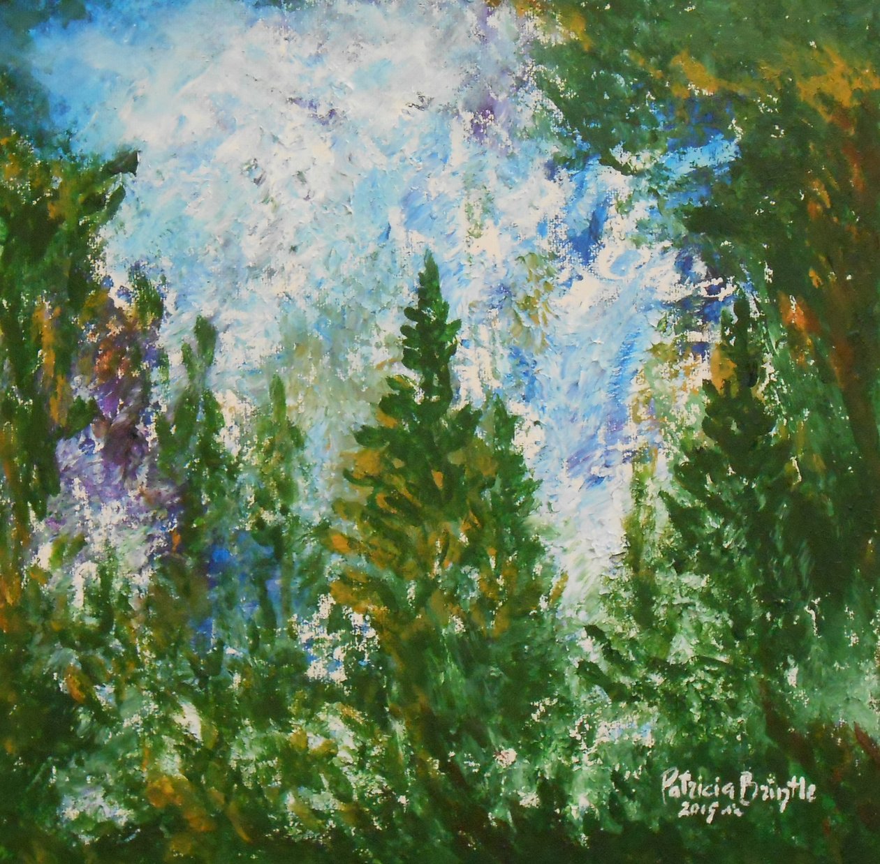 Winternachmittag, 2015 von Patricia Brintle