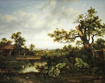 Waldlandschaft von Patrick Nasmyth