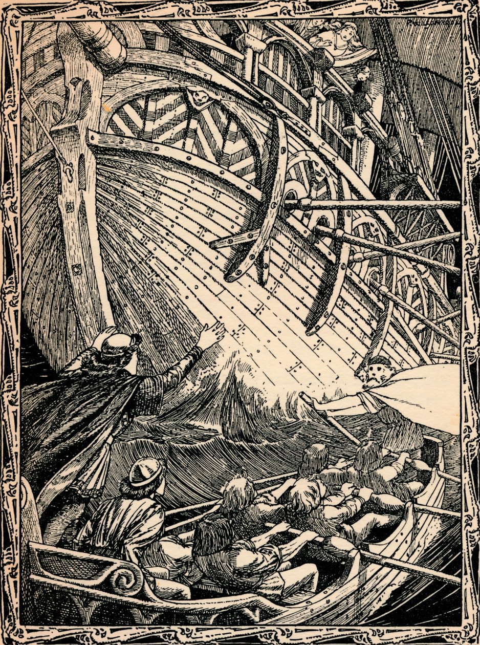 Das Weiße Schiff, 1902 von Patten Wilson