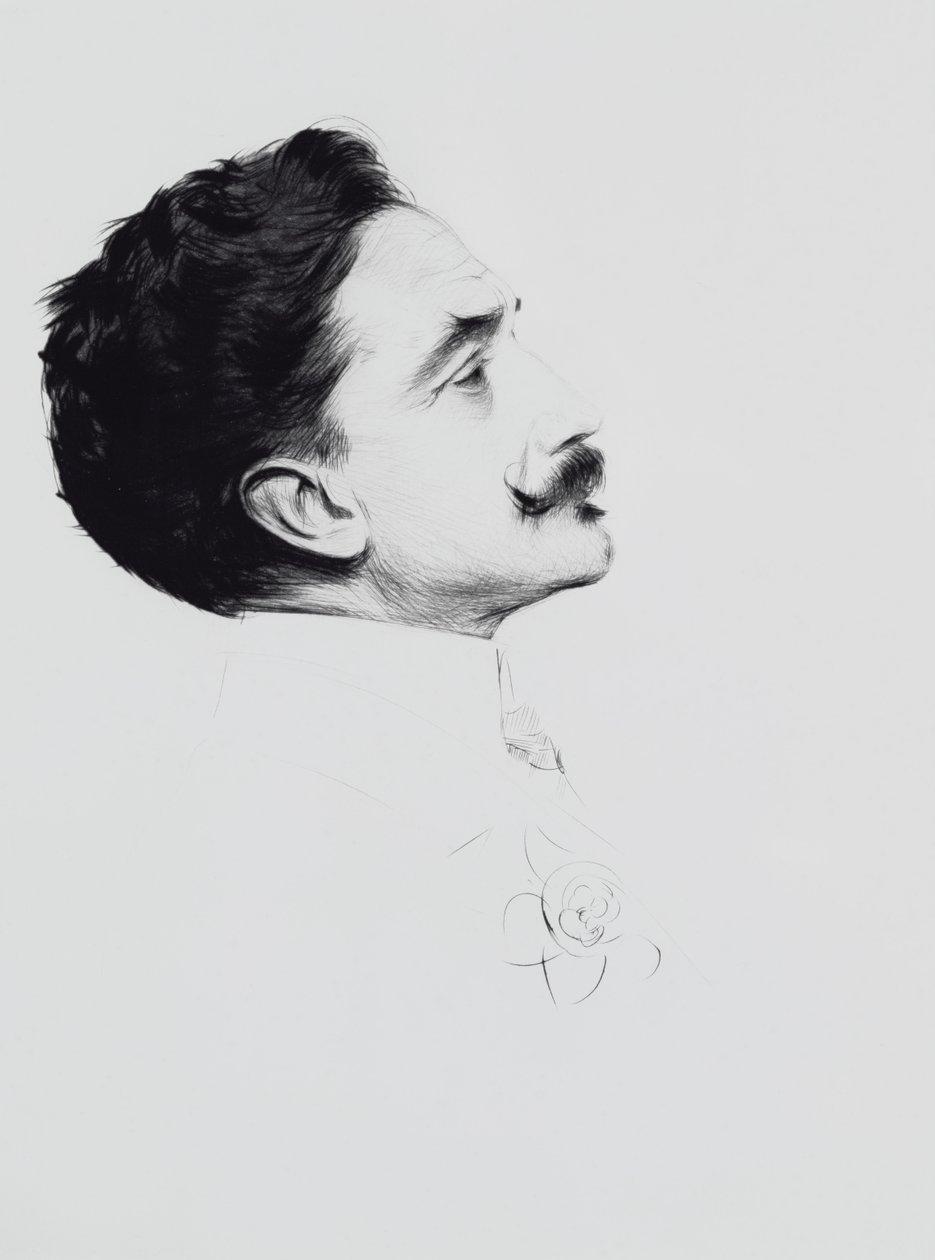 Porträt von Robert de Montesquiou (1855-1921) von Paul Cesar Helleu