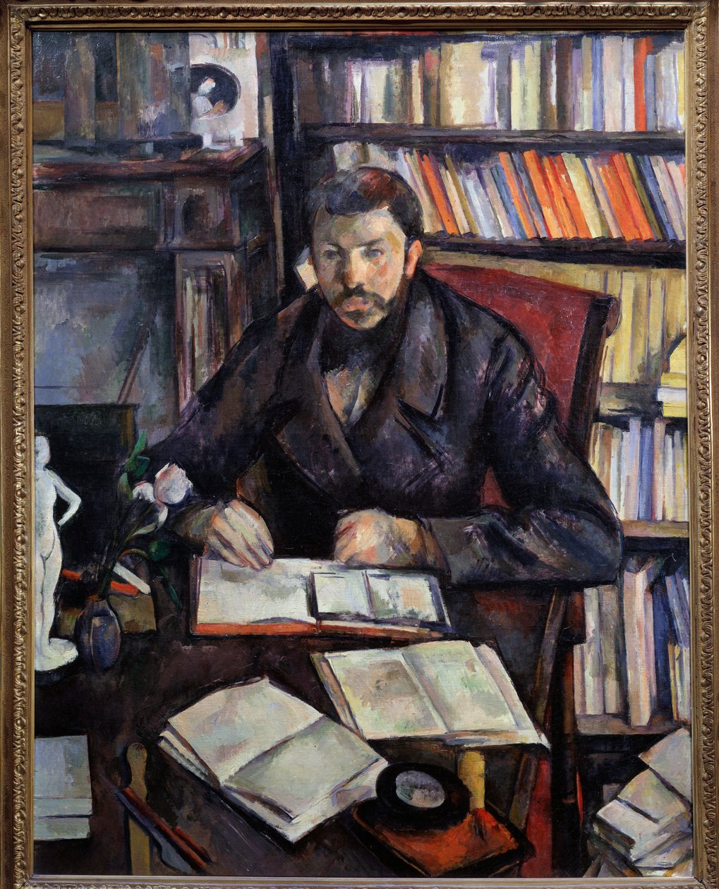 Porträt des Kunstkritikers Gustave Geffroy von Paul Cézanne