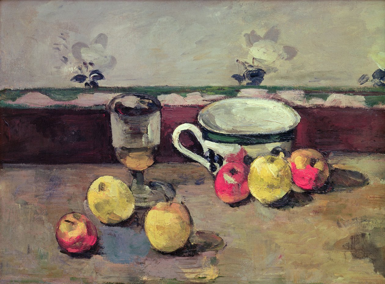 Stillleben, 1875-77 von Paul Cézanne