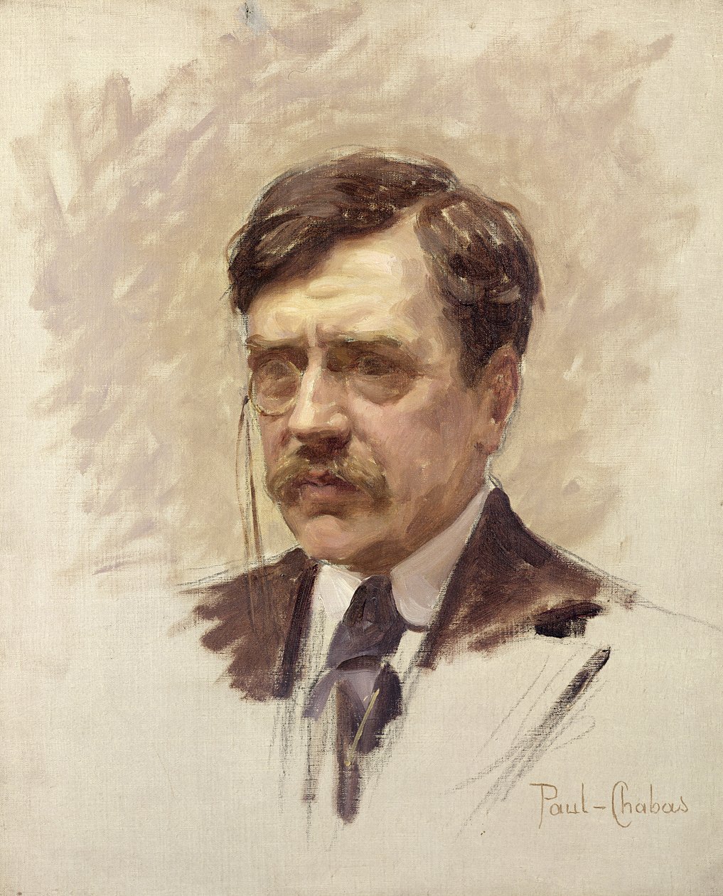 Paul Bourget (1852-1935) ca. 1895 von Paul Emile Chabas