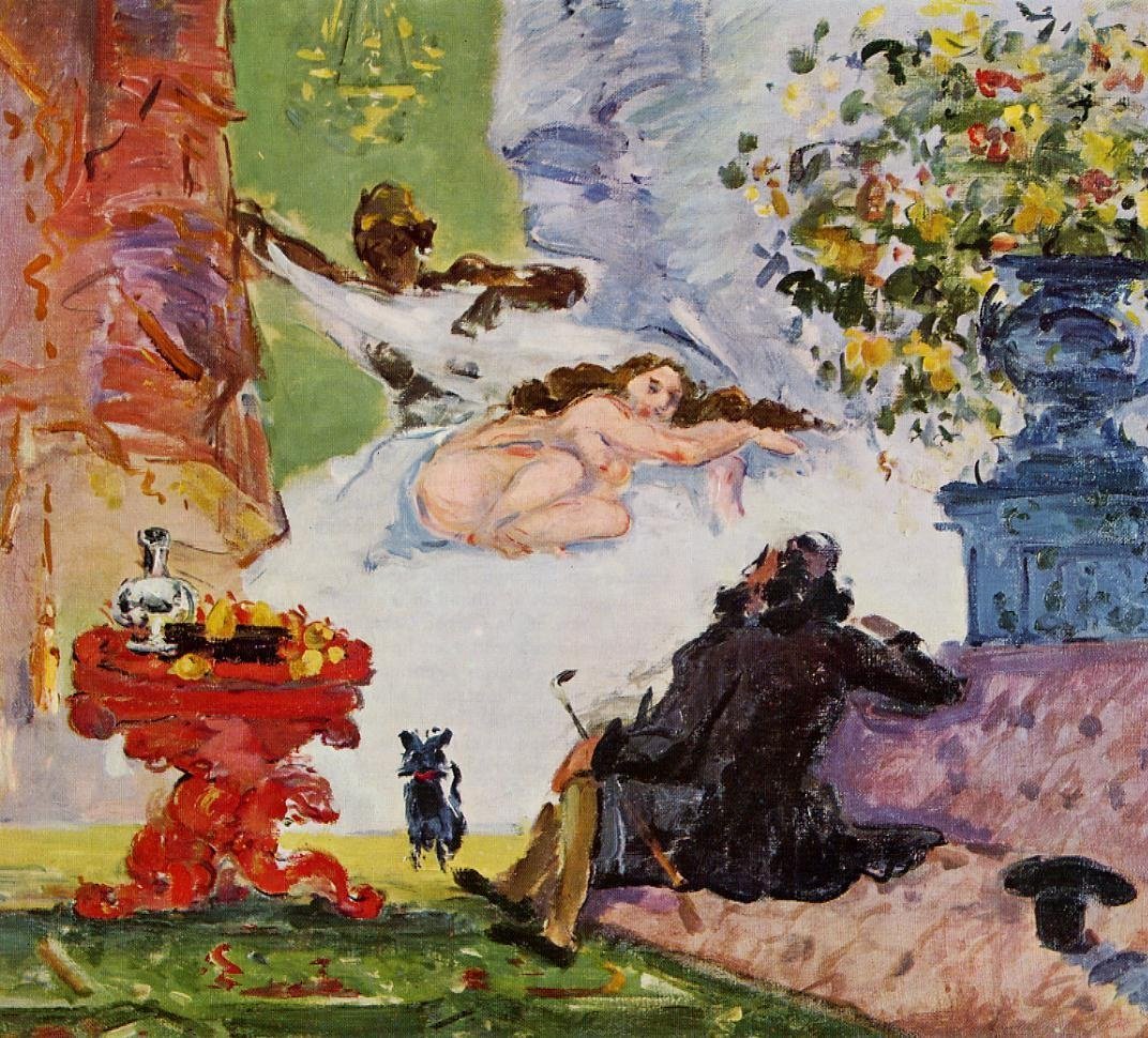 Eine moderne Olympia von Paul Cézanne