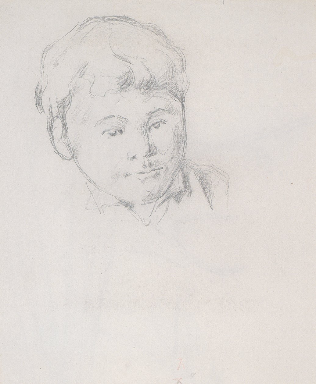 Bildnis Paul Cézanne jun. von Paul Cézanne