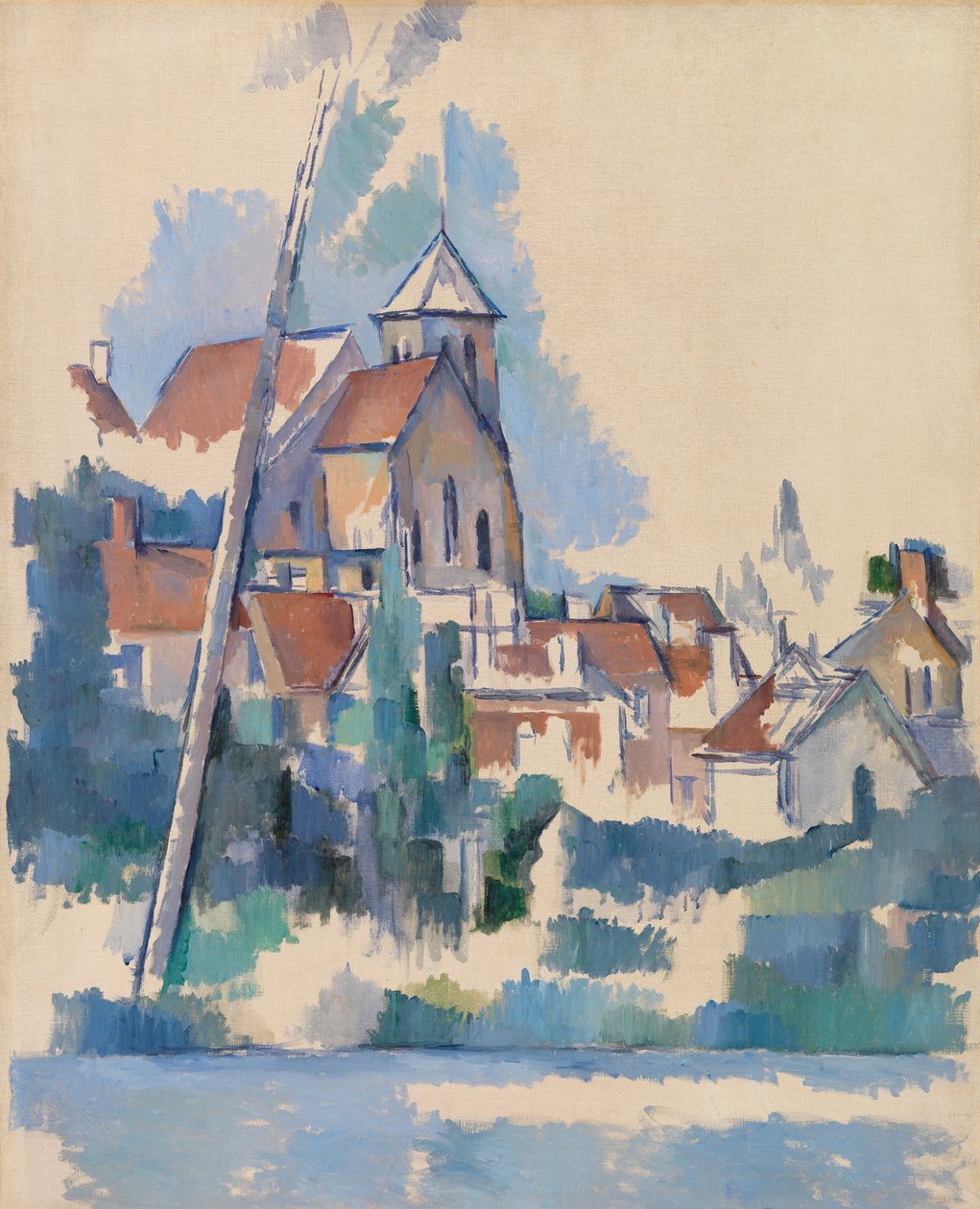 Kirche in Montigny-sur-Loing, 1898 von Paul Cézanne