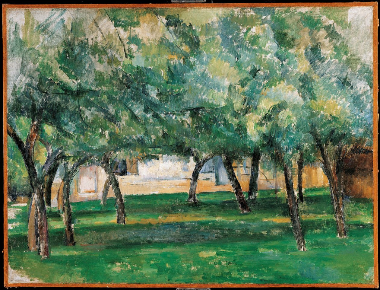 Bauernhof in der Normandie von Paul Cézanne