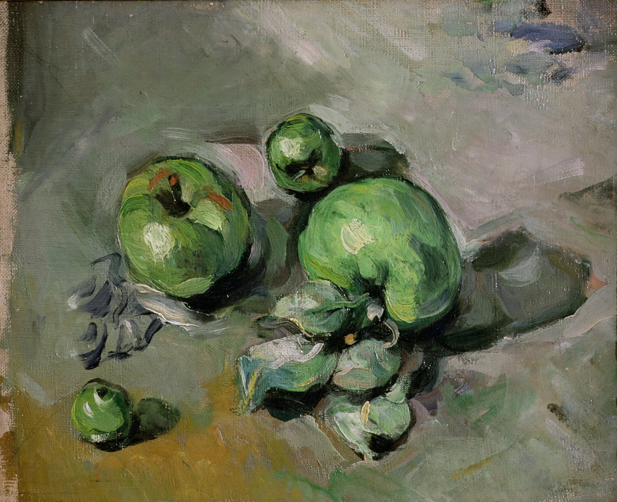 Grüne Äpfel, ca. 1872-73 von Paul Cézanne
