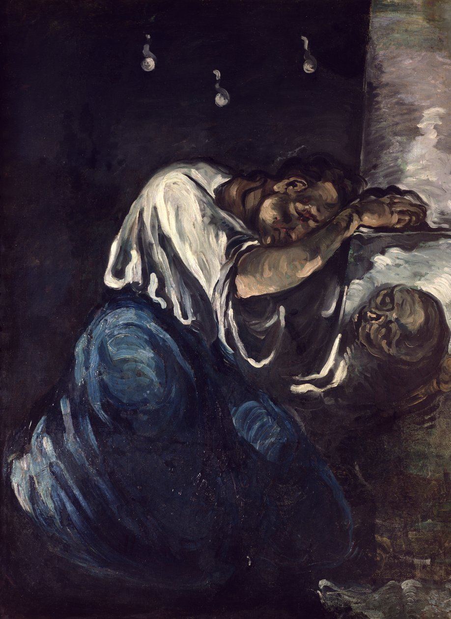 La Madeleine oder La Douleur, ca. 1869 von Paul Cézanne